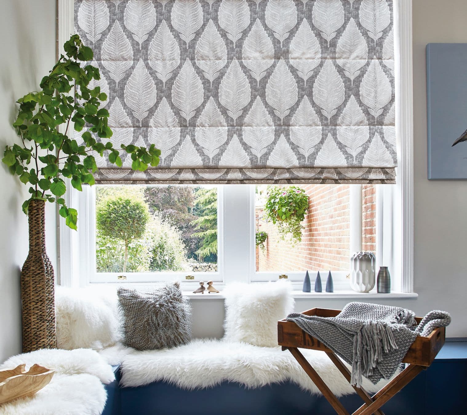 Roman Blinds installation